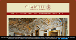 Desktop Screenshot of casamuseosorbello.org